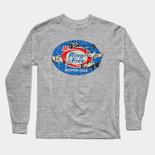 Ring Free Oil Race Proven 1923 Vintage Long Sleeve T-Shirt